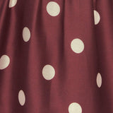 MARASCHINO CHIC WOVEN MIDI DRESS