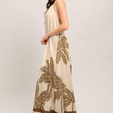 ISLAND STATE WOVEN MAXI DRESS