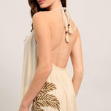 ISLAND STATE WOVEN MAXI DRESS