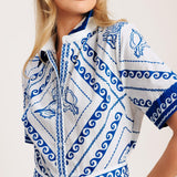 ISLAND POLISH WOVEN MINI DRESS