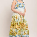 POSTCARD PERFECT WOVEN MAXI DRESS