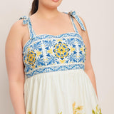 POSTCARD PERFECT WOVEN MAXI DRESS