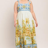 POSTCARD PERFECT WOVEN MAXI DRESS