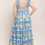 SALTY AIR SWEETHEART WOVEN MAXI DRESS