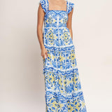 SALTY AIR SWEETHEART WOVEN MAXI DRESS