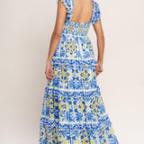 SALTY AIR SWEETHEART WOVEN MAXI DRESS