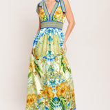 RESORT OPULENCE WOVEN MAXI DRESS