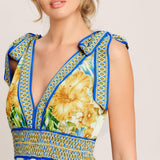 RESORT OPULENCE WOVEN MAXI DRESS