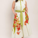 SPRING HEIRLOOM WOVEN MIDI DRESS