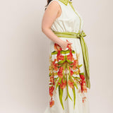 SPRING HEIRLOOM WOVEN MIDI DRESS