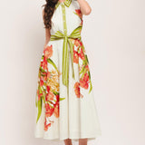 SPRING HEIRLOOM WOVEN MIDI DRESS