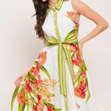 SPRING HEIRLOOM WOVEN MIDI DRESS