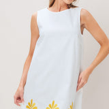 SWEET AS SUNSHINE WOVEN MINI DRESS