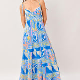 SEASIDE LOVE FLOW WOVEN MAXI DRESS