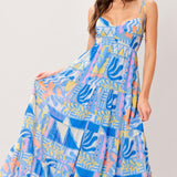 SEASIDE LOVE FLOW WOVEN MAXI DRESS