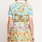 COASTAL MARKET WOVEN MINI DRESS