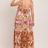 PALM OASIS WOVEN MAXI DRESS
