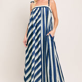 SEA RHYTHM WOVEN MAXI DRESS