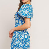 CITY VIBE WOVEN MINI DRESS