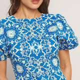 CITY VIBE WOVEN MINI DRESS