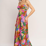 TROPIC FIESTA WOVEN MAXI DRESS