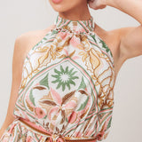 SOFT VOYAGE WOVEN MINI DRESS