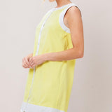 BARBIE SHIFT WOVEN MINI DRESS