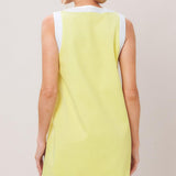 BARBIE SHIFT WOVEN MINI DRESS
