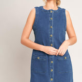EVERYDAY ICON DENIM SHIFT DRESS