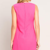 SWEET CITY CHARM WOVEN SHIFT DRESS