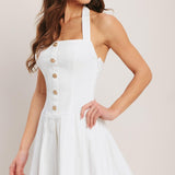 SUMMER CLUBHOUSE WOVEN MINI DRESS