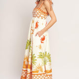 PALM COAST DREAM WOVEN MAXI DRESS