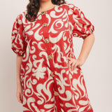 STRAIGHT & STRONG WOVEN MINI DRESS