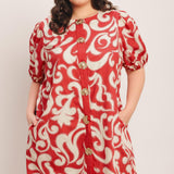 STRAIGHT & STRONG WOVEN MINI DRESS