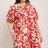 STRAIGHT & STRONG WOVEN MINI DRESS