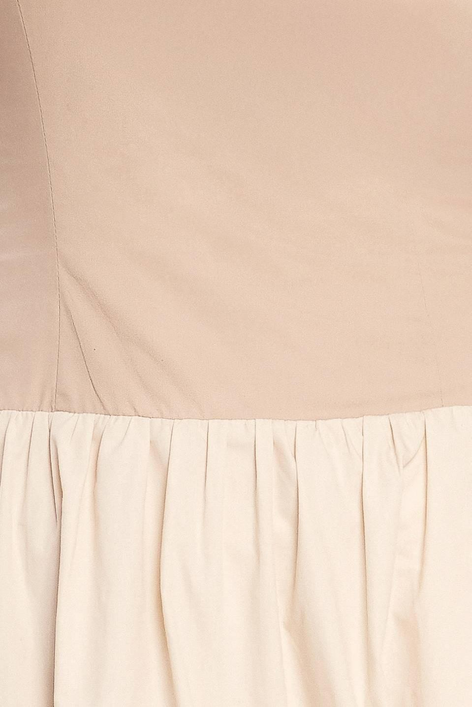 SPRING HARMONY COLOR BLOCKED MIDI DRESS