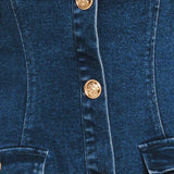 URBAN POLISH DENIM MINI DRESS