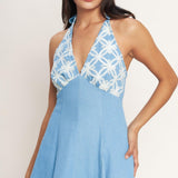 SWEET LIKE THIS WOVEN MINI DRESS