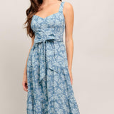 MODERN PRAIRIE BLOOM WOVEN MAXI DRESS