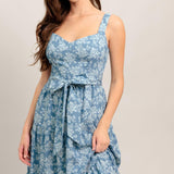 MODERN PRAIRIE BLOOM WOVEN MAXI DRESS