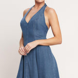 SWEET BUT BOLD TENCEL MINI DRESS