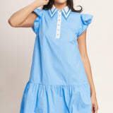 SWEET DAYS WOVEN MINI DRESS
