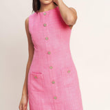 MAIN CHARACTER MOMENT TWEED MINI DRESS