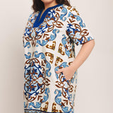 MEDITERRANEAN SOUL WOVEN MINI DRESS