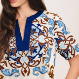 MEDITERRANEAN SOUL WOVEN MINI DRESS