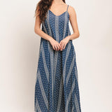 HANDLOOM SKY WOVEN MIDI DRESS