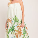 CARIBBEAN BREEZE WOVEN MAXI DRESS