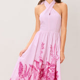 ROSELIGHT DREAM WOVEN MIDI DRESS