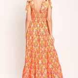 SUNKISS FLORAL WOVEN MAXI DRESS