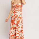 HEATWAVE RESORT POWER MESH MIDI DRESS